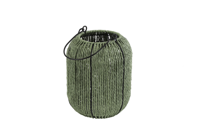 Countryfield Windlicht Ise S groen 18x20x24cm