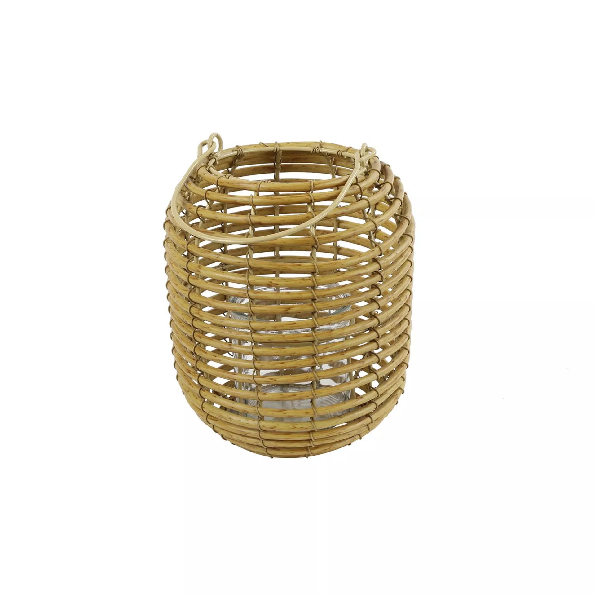 Windlicht hoog Yenna S naturel 18x20x24cm