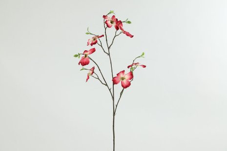 Countryfield Kunstbloem Cornus M roze 5x20x66cm