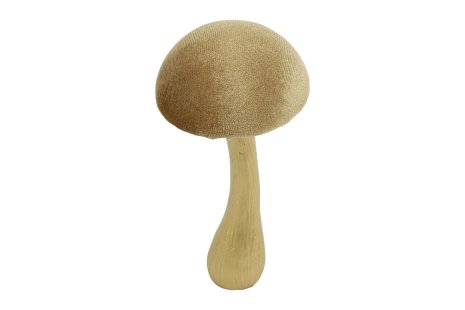 Countryfield Paddestoel Fungo M 7,8x7,8x14cm - beige