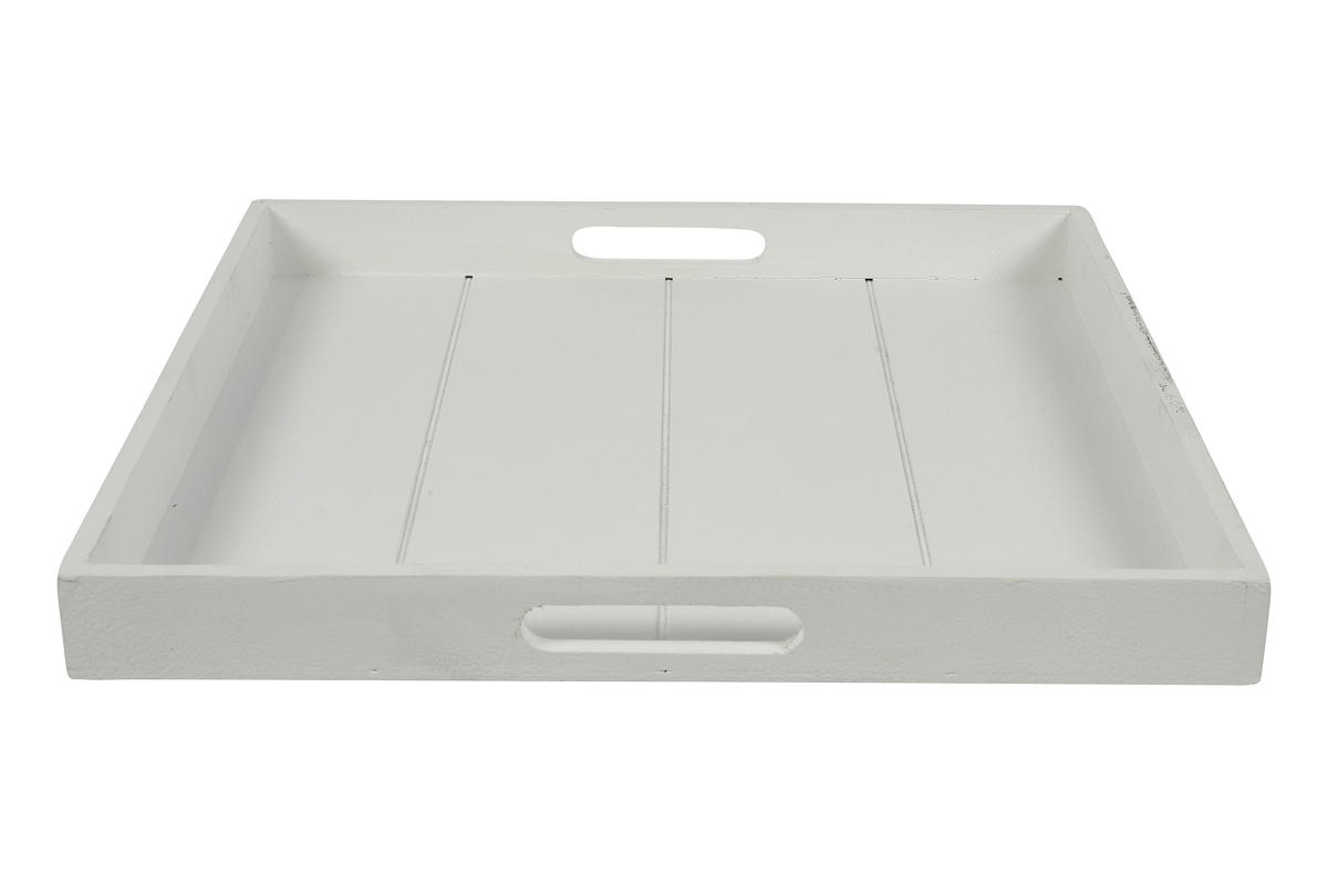 Countryfield Dienblad vierkant Claudina 40cm wit