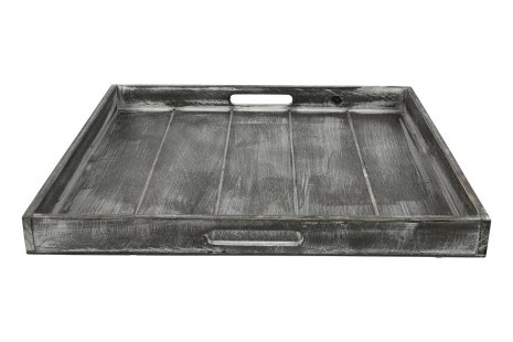 Countryfield Dienblad vierkant Claudina 50cm grey wash