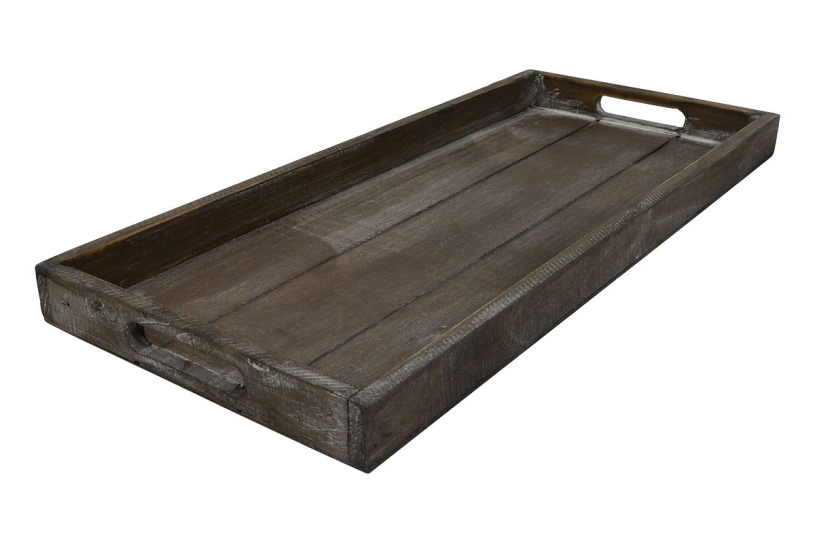 Countryfield Dienblad Claudina S bruin 21x48x3,5cm