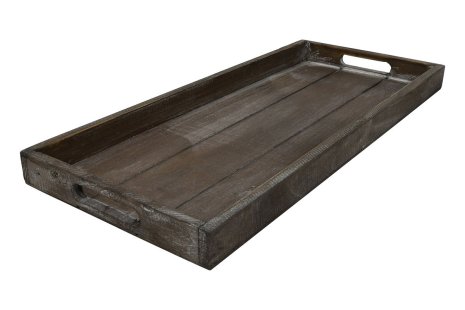 Countryfield Dienblad Claudina S bruin 21x48x3,5cm