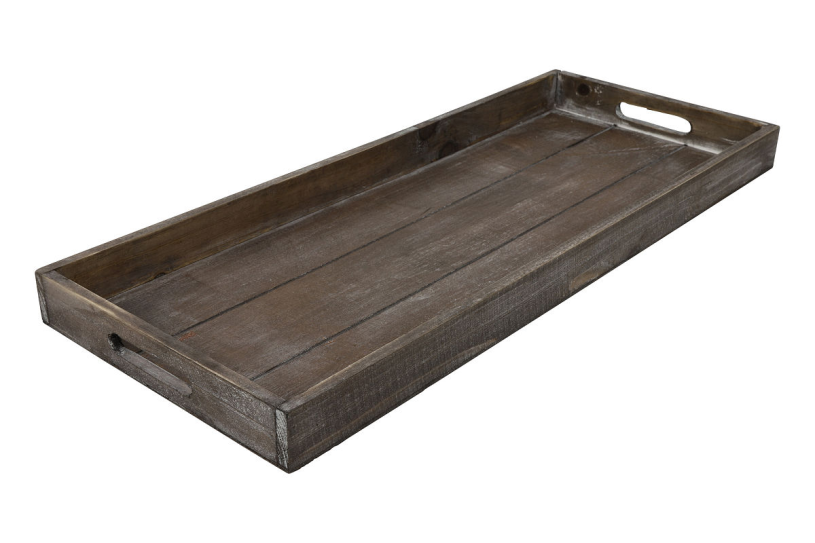 Countryfield Dienblad Claudina M bruin 24x60x4cm