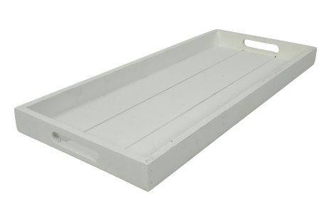 Countryfield Dienblad Claudina S wit 21x48x3,5cm