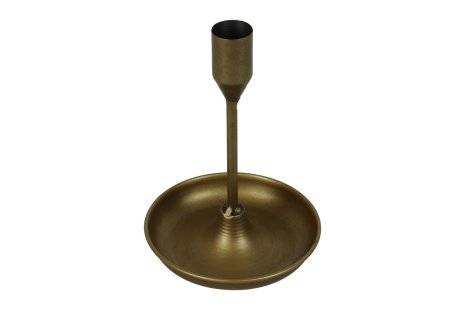 Countryfield Kandelaar Diemo L 11x11x15cm - goud