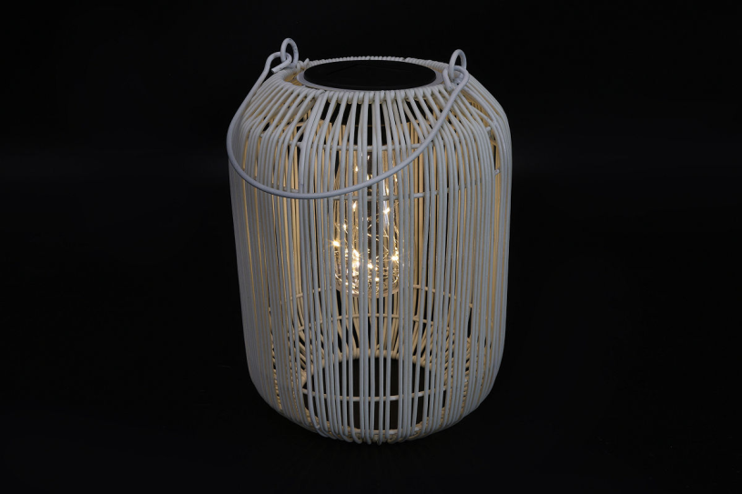 Countryfield Hanglamp solar LED Giona S wit 11x18x24cm