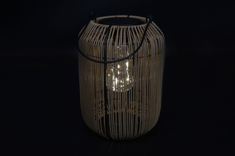 Countryfield Hanglamp solar LED Giona S naturel 11x18x24cm