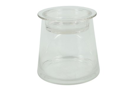 Countryfield Deco glas Hanny m/komdeksel 14x14x13,5cm