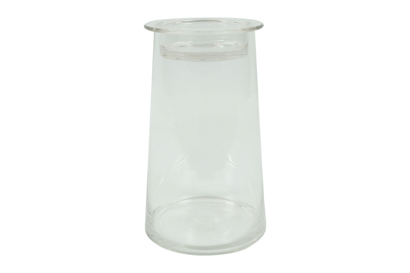 Countryfield Deco glas Hanny m/komdeksel 14x14x23,5cm