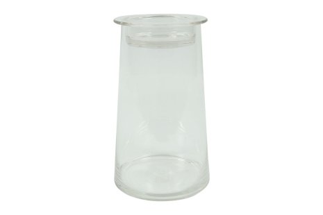 Countryfield Deco glas Hanny m/komdeksel 14x14x23,5cm
