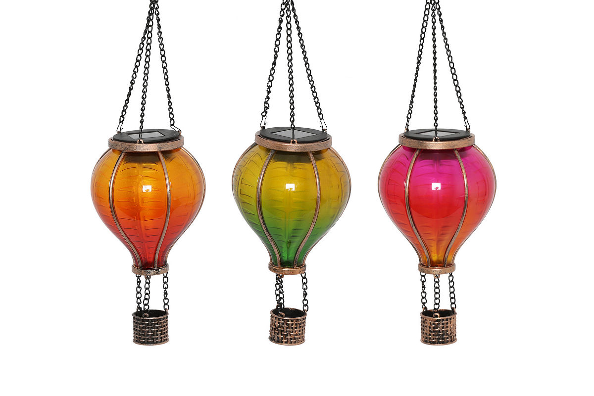 Countryfield Hanger hete lucht ballon Solar LED 11x11x37cm