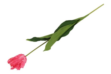 Countryfield Kunstbloem Tulipa (Parrot French) roze 65cm