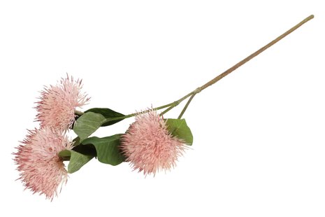 Countryfield Kunstbloem Carthamus roze 86cm