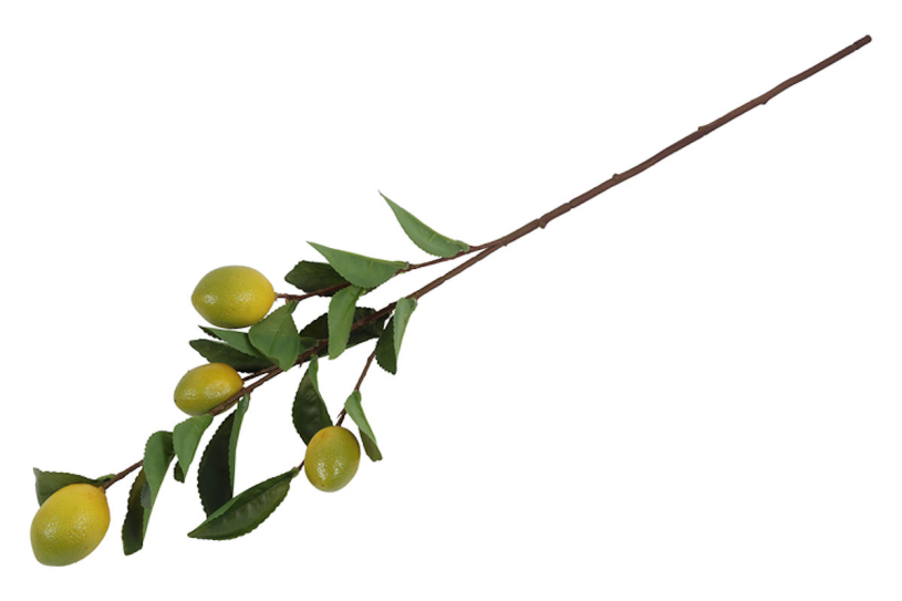 Countryfield Kunstbloem Lemon geel 73cm