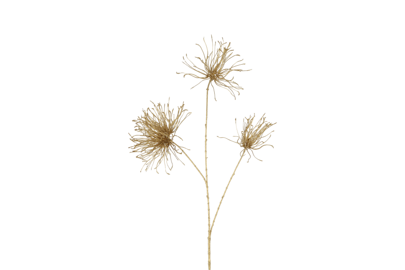 Countryfield Kunstbloem Grevillea S goud 94cm