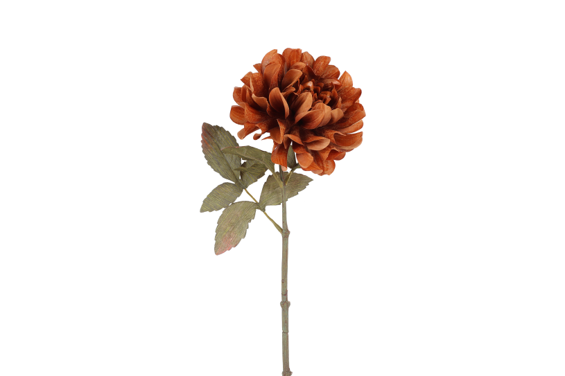 Countryfield Kunstbloem Dahlia Sibel bruin 57cm