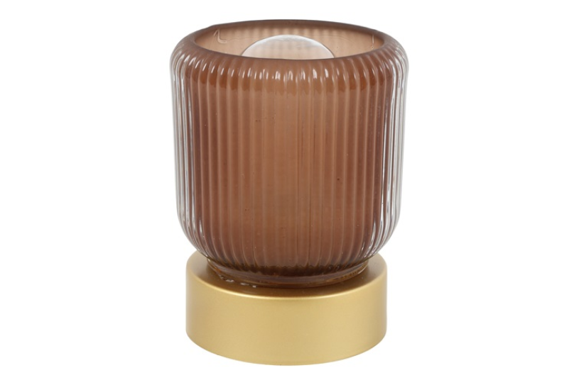 Countryfield Tafellamp LED ro Floor S d.bruin 8x8x11cm