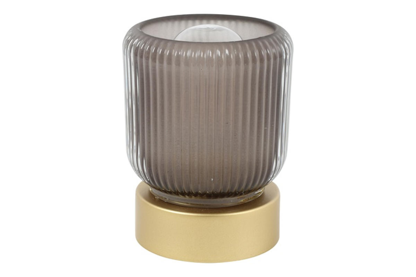 Countryfield Tafellamp LED ro Floor S grijs 8x8x11cm