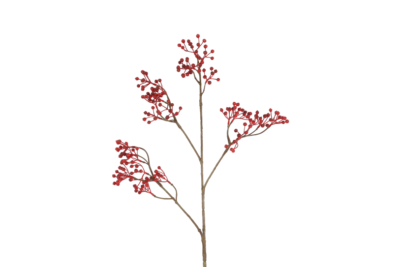 Countryfield Kunstbes Ilex Verticillata S rood 77cm