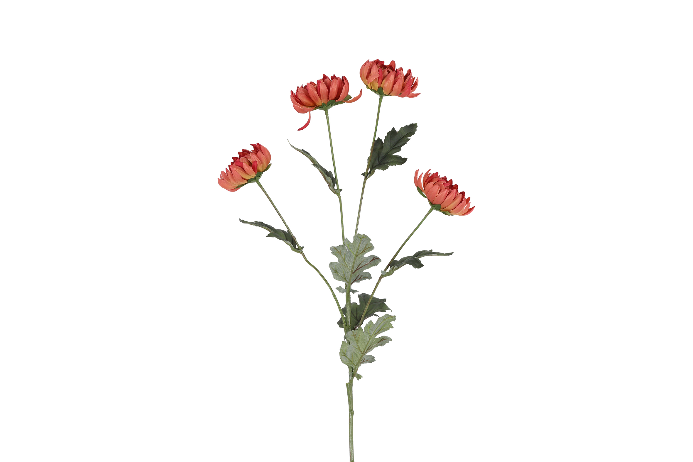 Countryfield Kunstbloem Chrysanthemum x4 roze 84cm