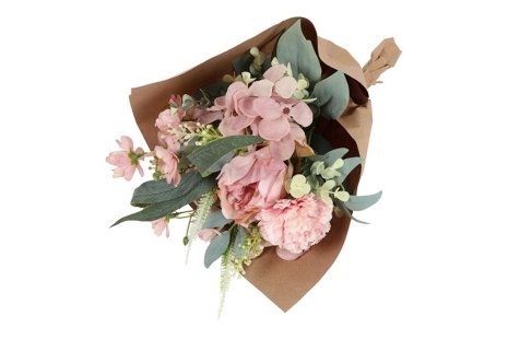 Countryfield KunstBoeket Monique roze 42x20x20cm