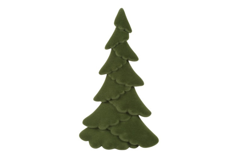 Countryfield Kerstboom ovaal gevlokt Mea XL groen29x29x46cm