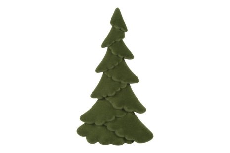 Countryfield Kerstboom ovaal gevlokt Mea XL groen29x29x46cm