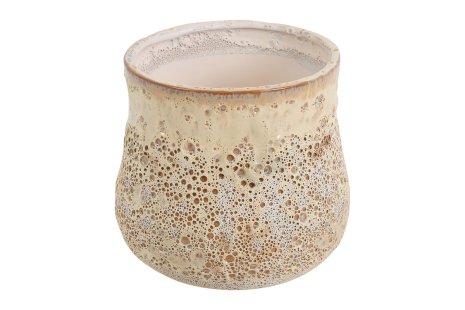 Countryfield Bloempot Pure L crème 13x13x12,5cm