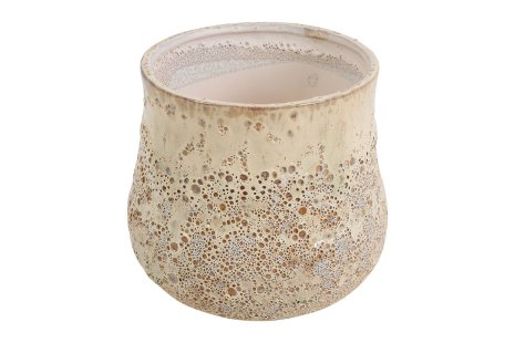 Countryfield Bloempot Pure XL crème 15x15x14cm