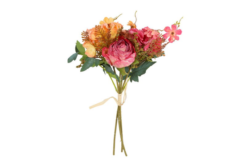 Countryfield Kunstboeket Lissane fuchsia 20x20x32cm