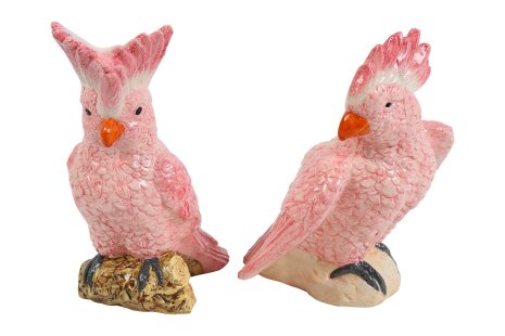 Countryfield Vogel Parrot a2 roze 18x16x24cm