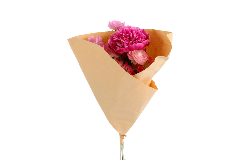 Countryfield Kunstboeket Tess roze 10x25x75cm