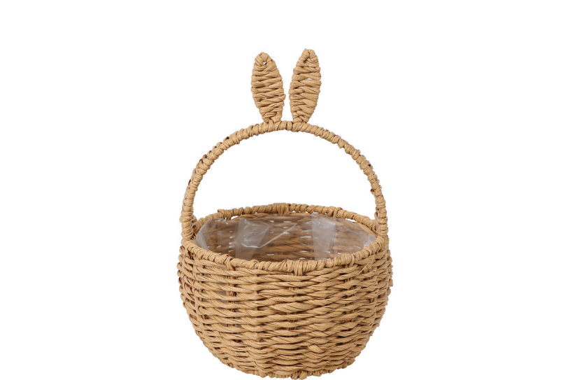 Countryfield Mand m/haas oren Beate S naturel 18x18x28cm