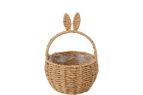 Countryfield Mand m/haas oren Beate S naturel 18x18x28cm