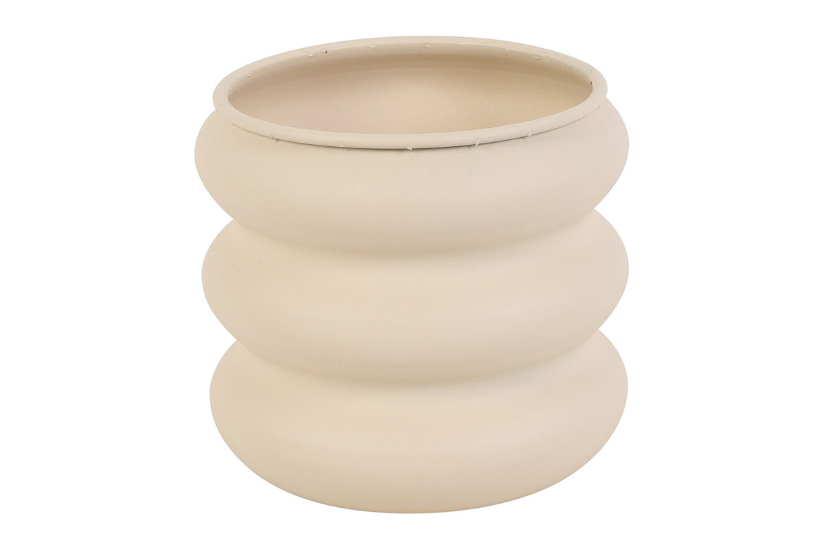 Countryfield Vaas Grayce S crème 16x16x15cm