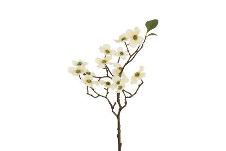 Countryfield Kunstbloem Cornus S crème 10x10x41cm