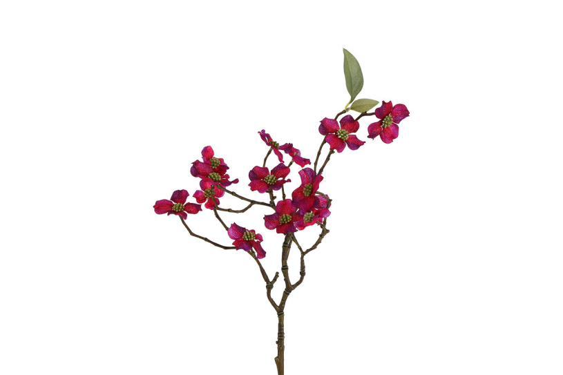 Countryfield Kunstbloem Cornus S paars 10x10x41cm