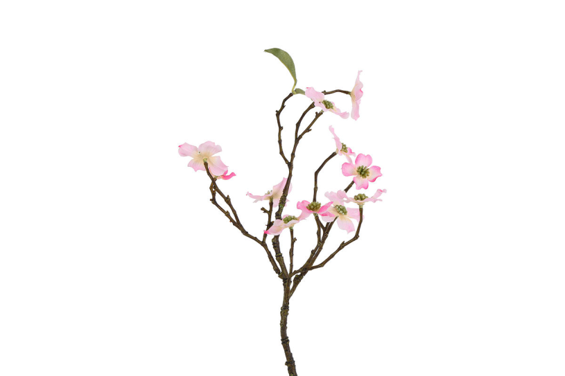 Countryfield Kunstbloem Cornus S roze 10x10x41cm