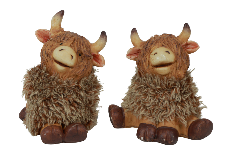 Countryfield Schotse hooglander Temmi L 12x7,5x12cm - ass.