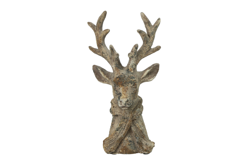 Countryfield Hert m/sjaal Percy S 12x9,5x23cm - grijs
