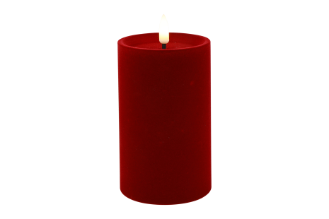 Countryfield LED Stompkaars Velvet L 7,5x7,5x12,5cm - rood