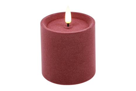 Countryfield LED Stompkaars Velvet S 7,5x7,5x7,5cm - roze