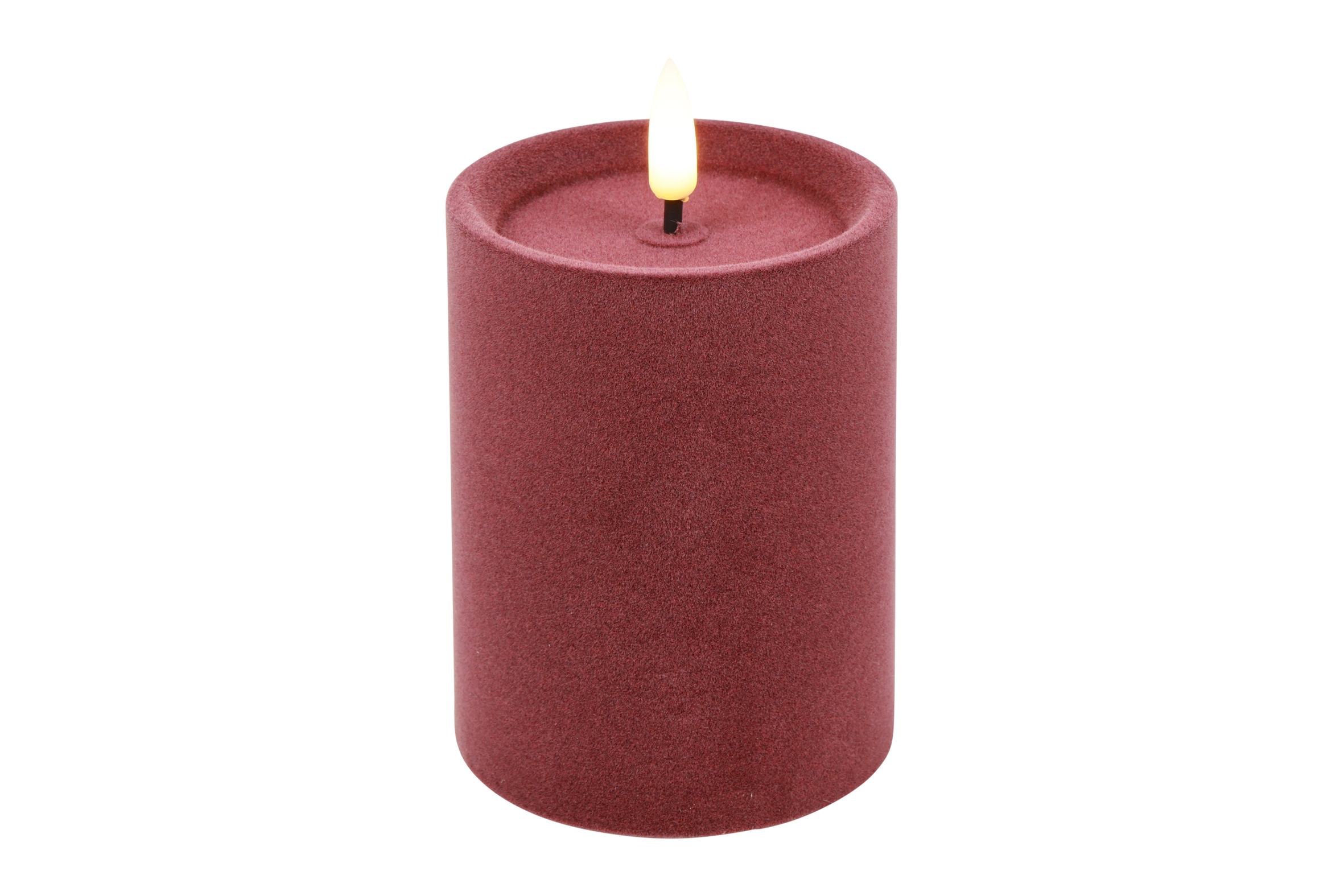 Countryfield LED Stompkaars Velvet M 7,5x7,5x10cm - roze