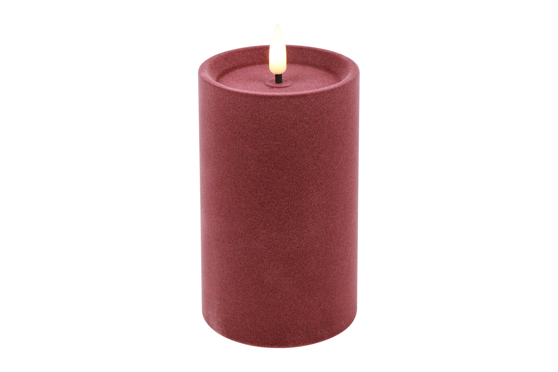 Countryfield LED Stompkaars Velvet L 7,5x7,5x12,5cm - roze