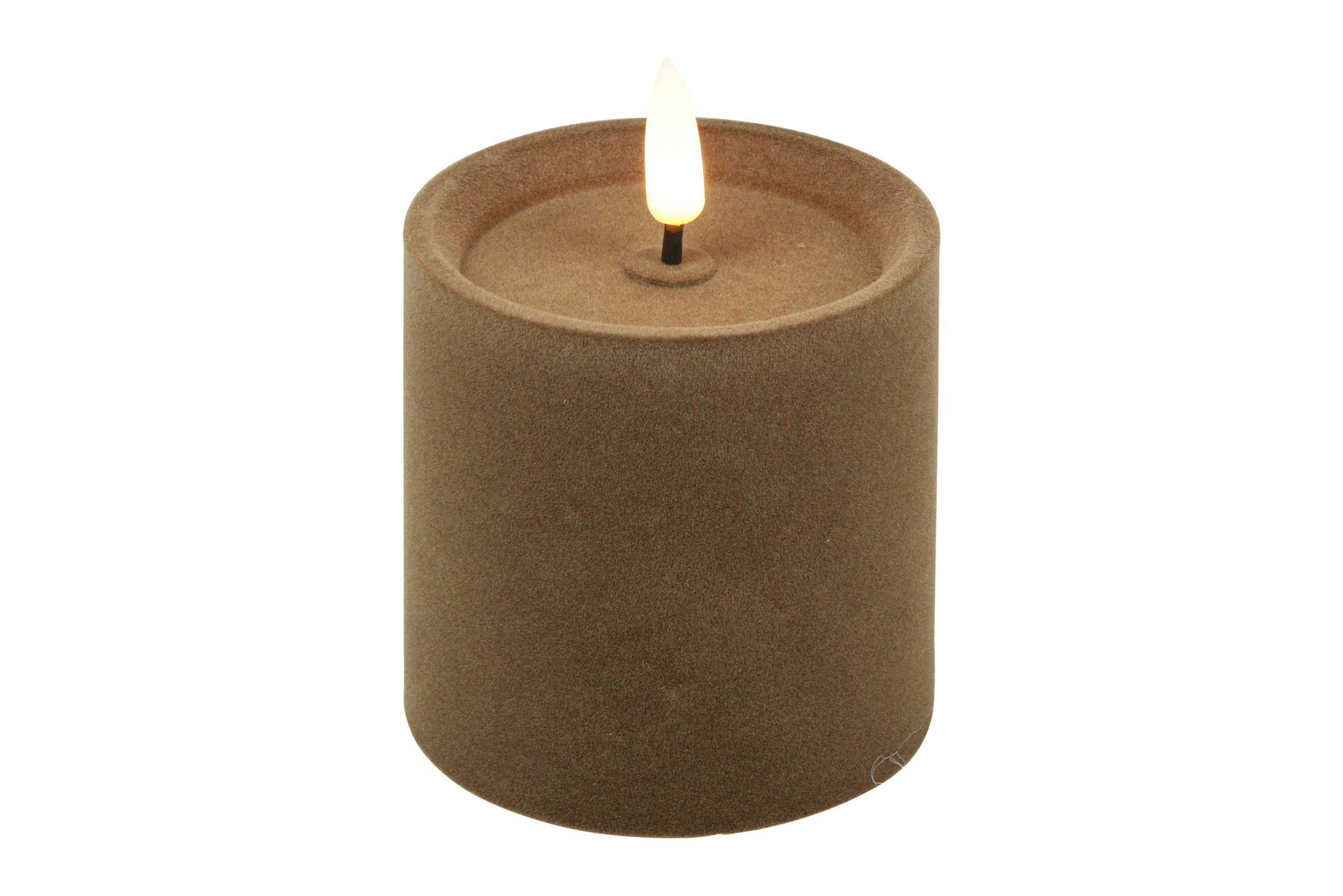 Countryfield LED Stompkaars Velvet S 7,5x7,5x7,5cm - taupe
