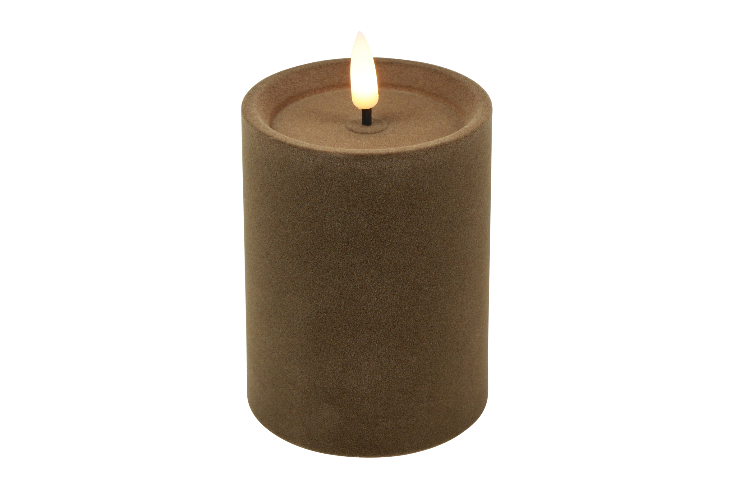 Countryfield LED Stompkaars Velvet M 7,5x7,5x10cm - taupe