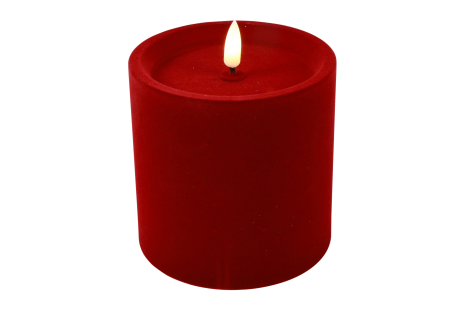 Countryfield LED Stompkaars Velvet S 10x10x10cm - rood