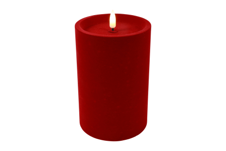 Countryfield LED Stompkaars Velvet M 10x10x15cm - rood